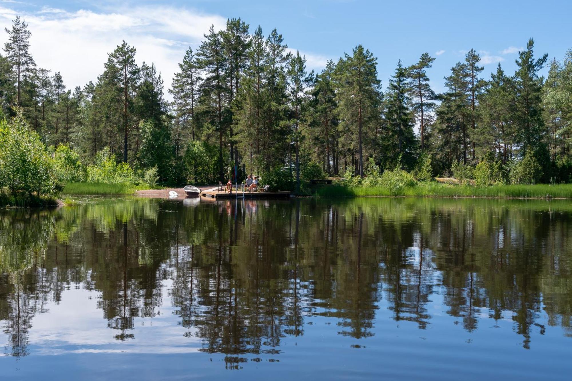 Pinetree Cottages Cozy Log Cabin Kalanti Eksteriør bilde